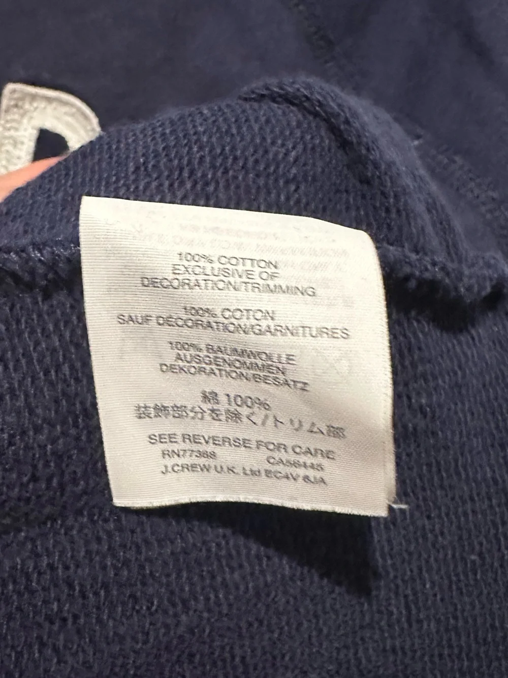 J Crew New York sweatshirt